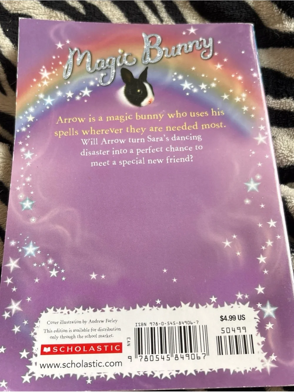 Scholastic Magic Bunny Dancing Days - Pink, Black, White